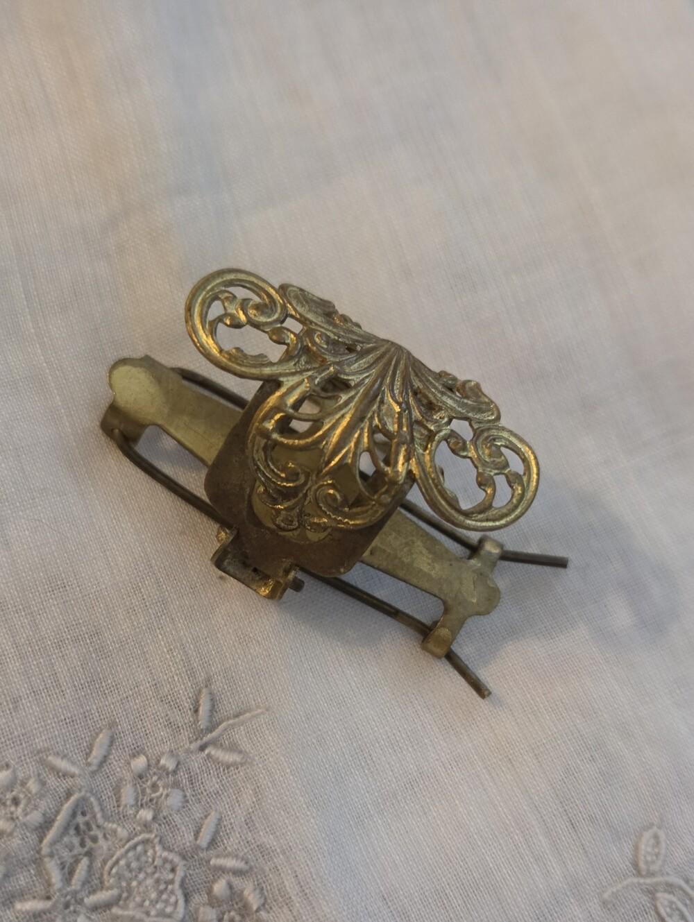 Antique Victorian Sash Pin Pat 1913